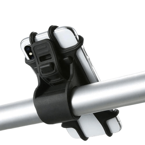 Bicycle Silicone Cell Phone Holder/Bracket Black