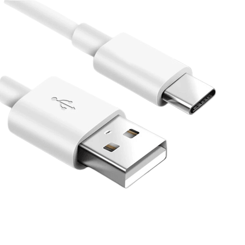 Câble USB pour câble USB-C 20 cm/1 m/2 m Blanc 1 m