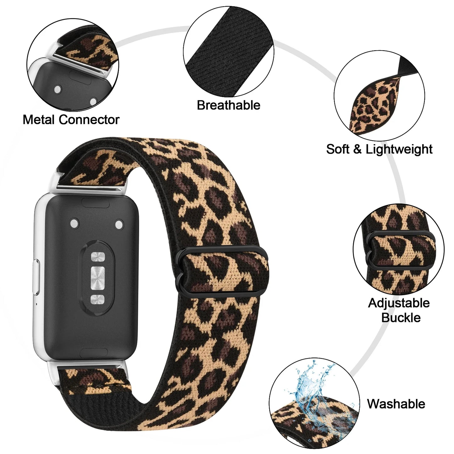 Samsung Watch Fit 3 Nylon Loop Strap
