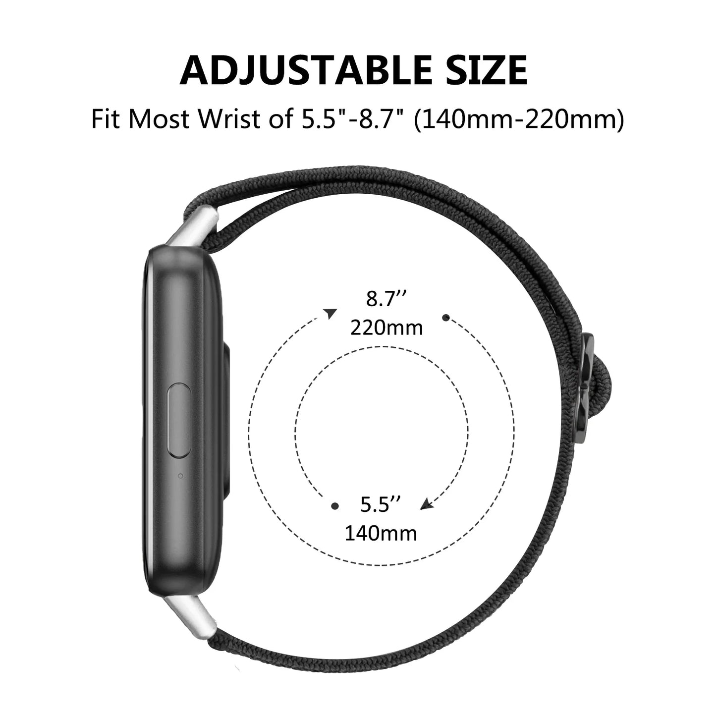 Samsung Watch Fit 3 Nylon Loop Strap