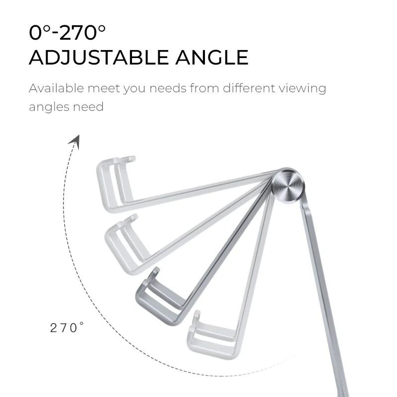 Handyhalterung in Aluminium (um 270 Grad verstellbar)