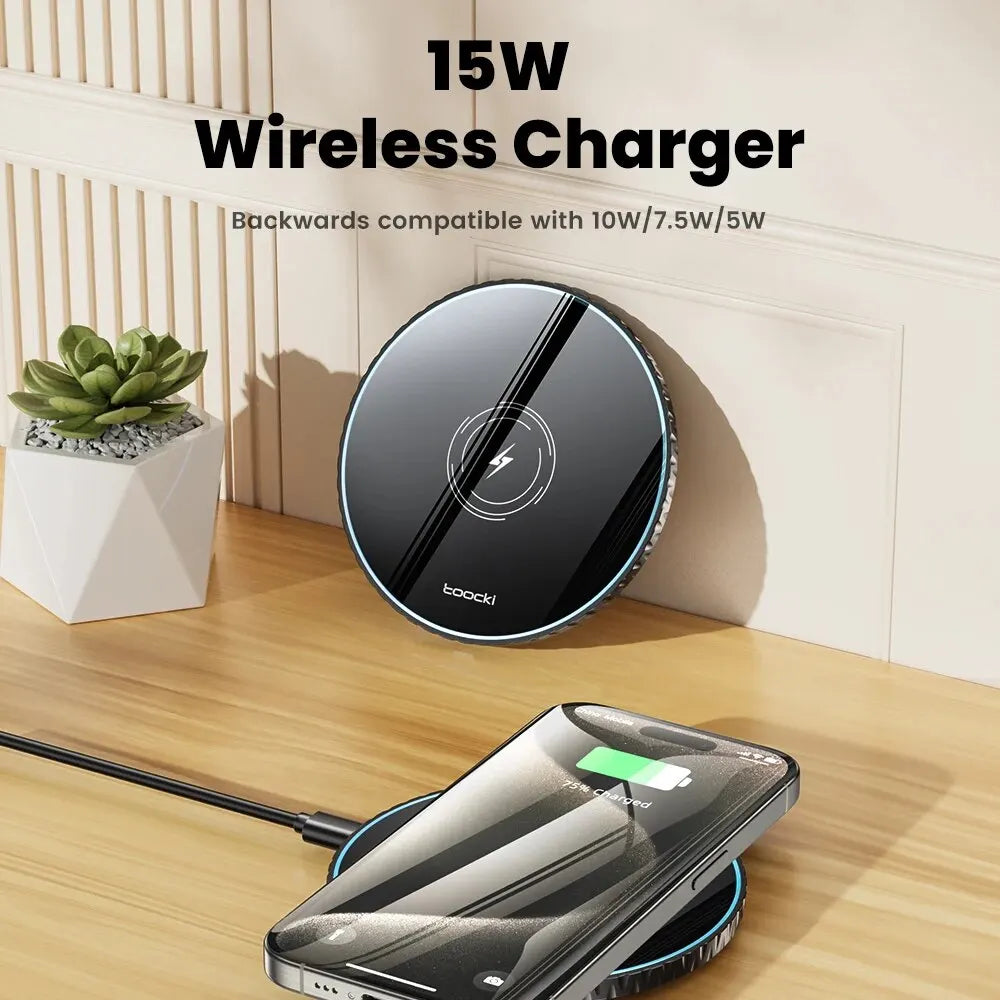 Toocki 15W Wireless Charger Pad