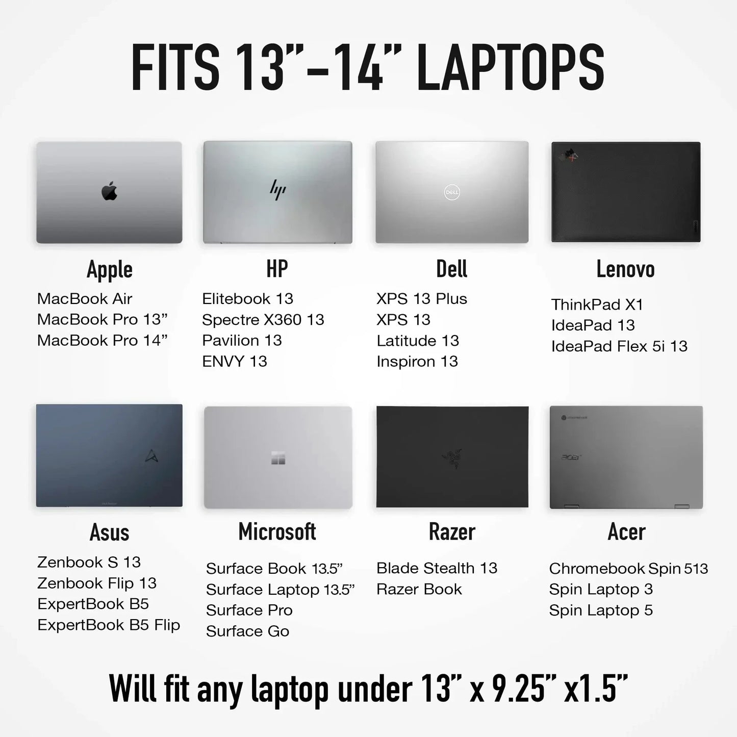 Laptop/iPad Puffy Tasche Stoff