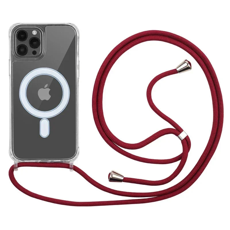 iPhone 16 MagSafe Schutzhülle mit Band