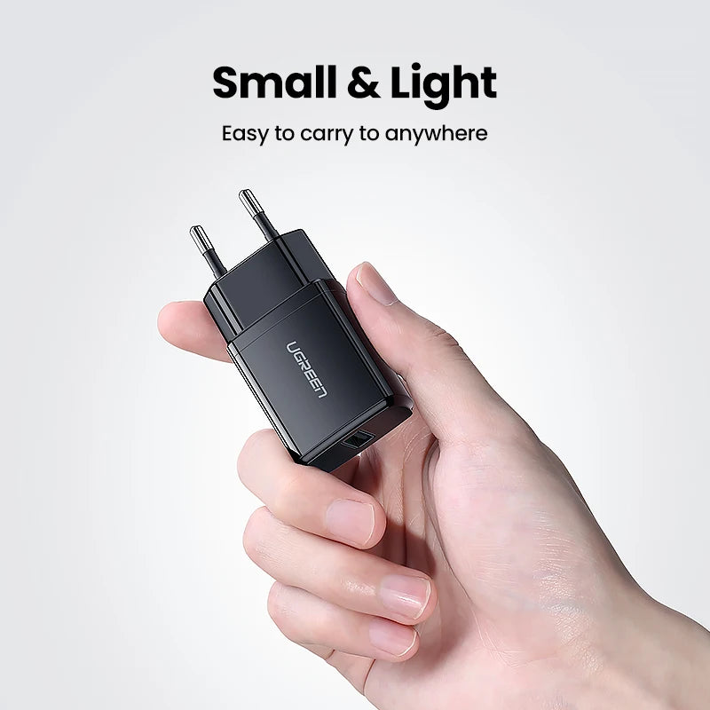 UGREEN USB Ladegerät 5V/2.1A Mini EU Netzteil