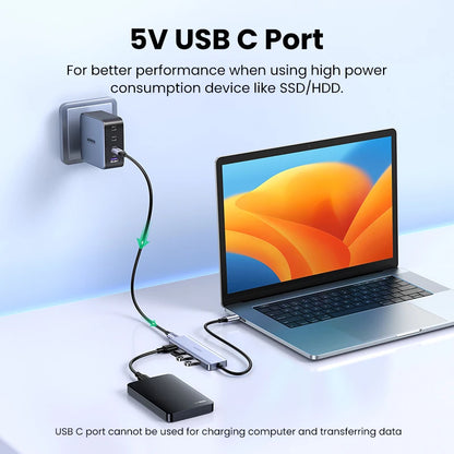 UGREEN USB-C zu 4-Port USB-A 3.0 Hub