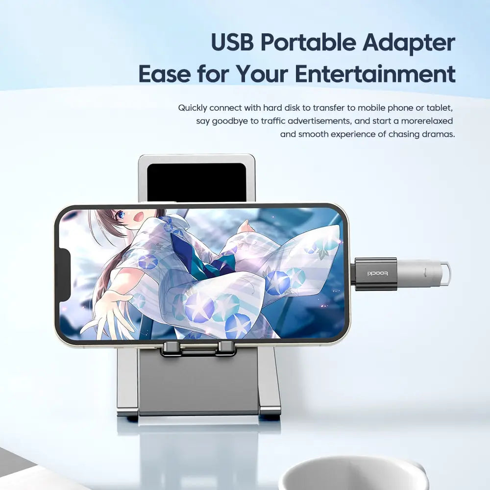 Toocki USB-C auf USB-A Adapter (OTG, USB 3.0)