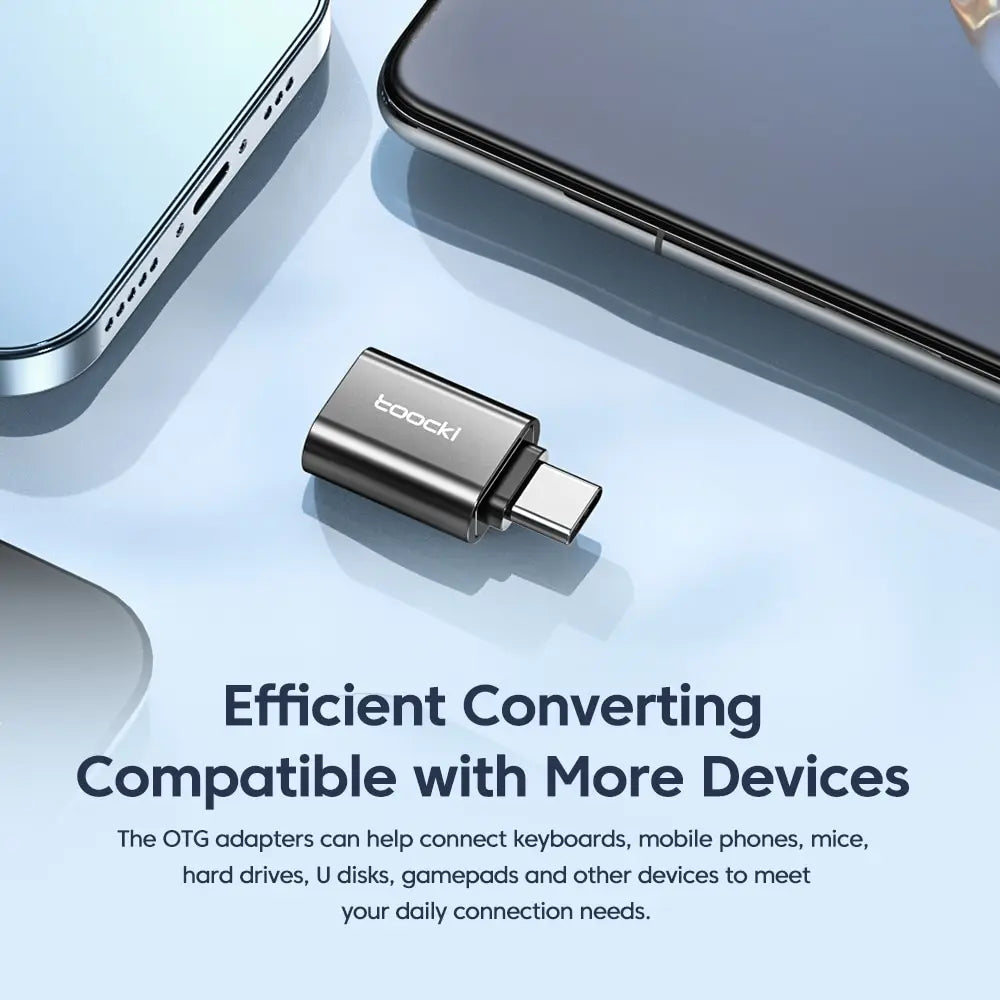 Toocki USB-C auf USB-A Adapter (OTG, USB 3.0)
