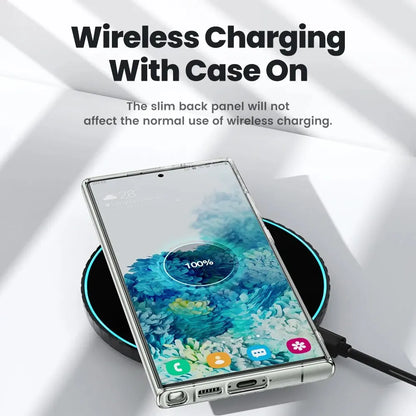 Toocki Samsung Transparent Silikon Schutzhülle