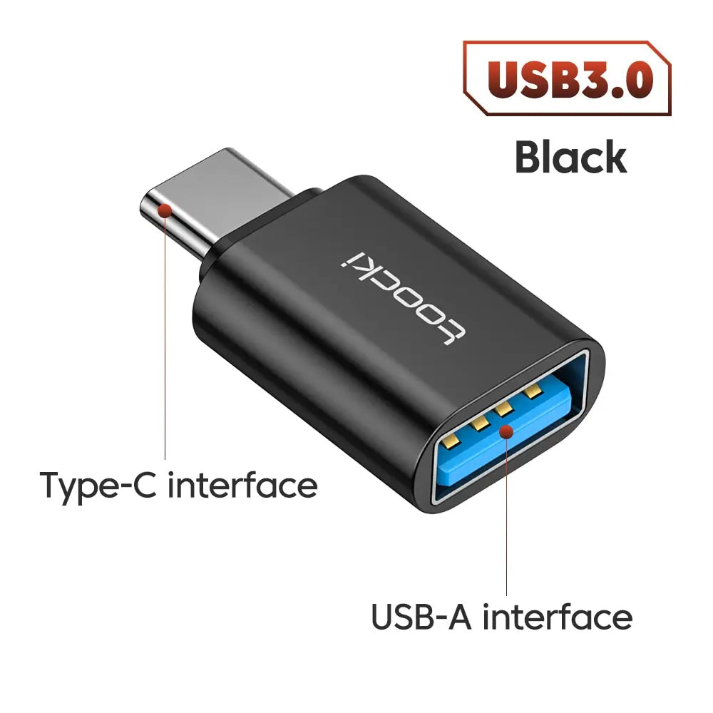 Toocki USB-C auf USB-A Adapter (OTG, USB 3.0)