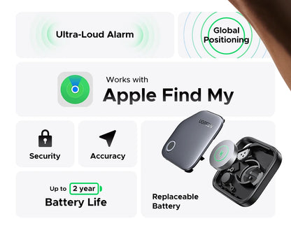 UGREEN Smart Bluetooth Tracker – Schlüssel & Gegenstände Finder (Apple Kompatibel)