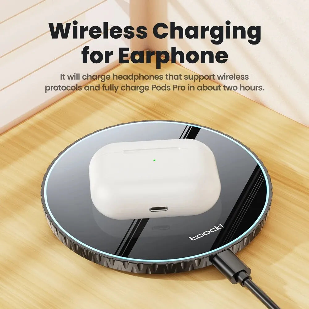 Toocki 15W Wireless Charger Pad