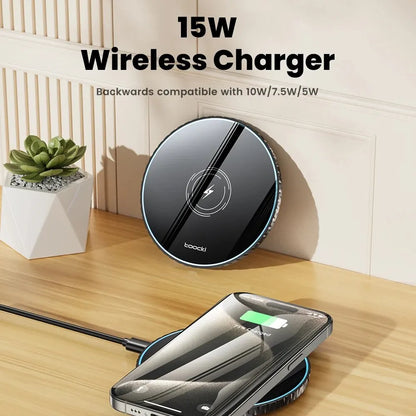 Toocki 15W Wireless Charger Pad