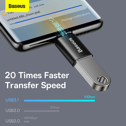 Baseus USB-C auf USB-A Adapter USB 3.1