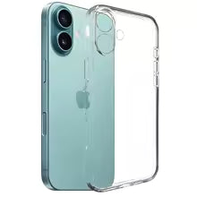 Baseus iPhone 16 Transparent Schutzhülle mit Kameraschutz