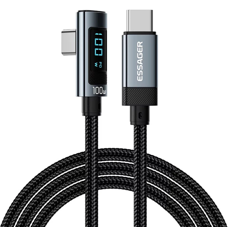 Essager USB-C auf USB-C Kabel 100W mit Display