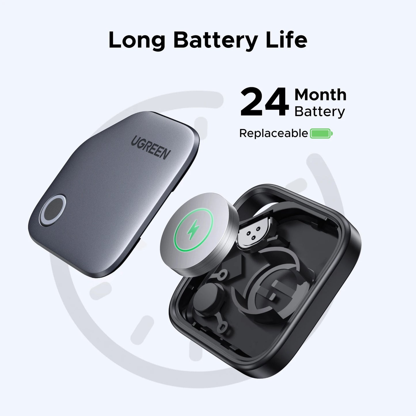 UGREEN Smart Bluetooth Tracker – Schlüssel & Gegenstände Finder (Apple Kompatibel)