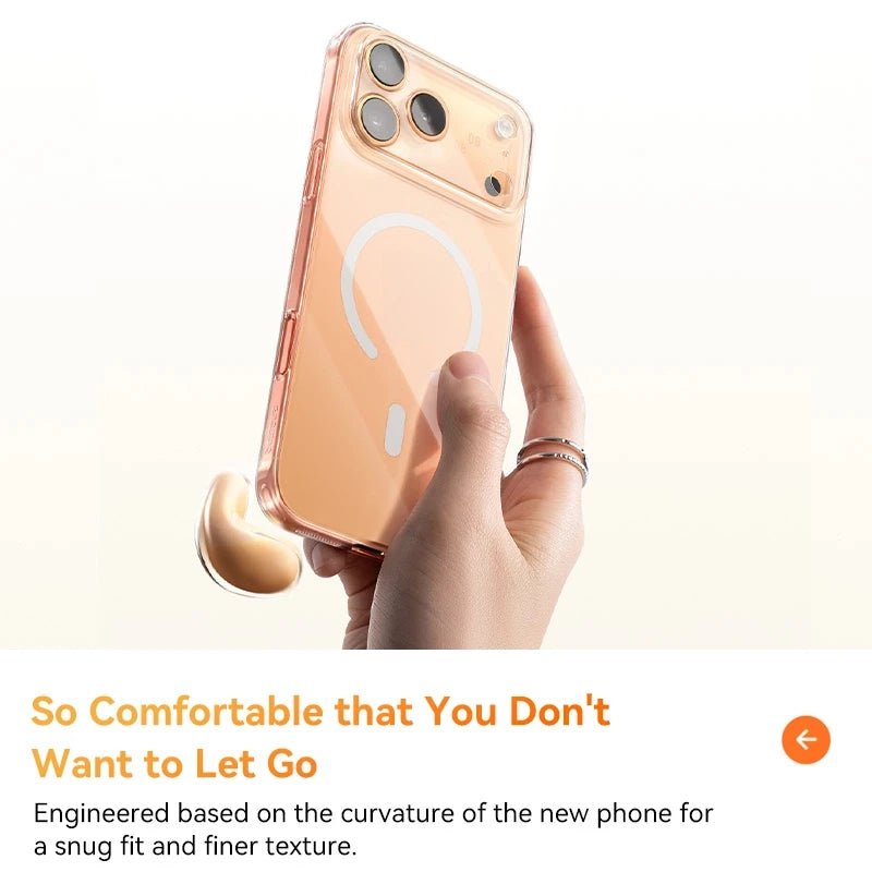 Baseus iPhone 17 Magsafe Schutzhülle Transparent